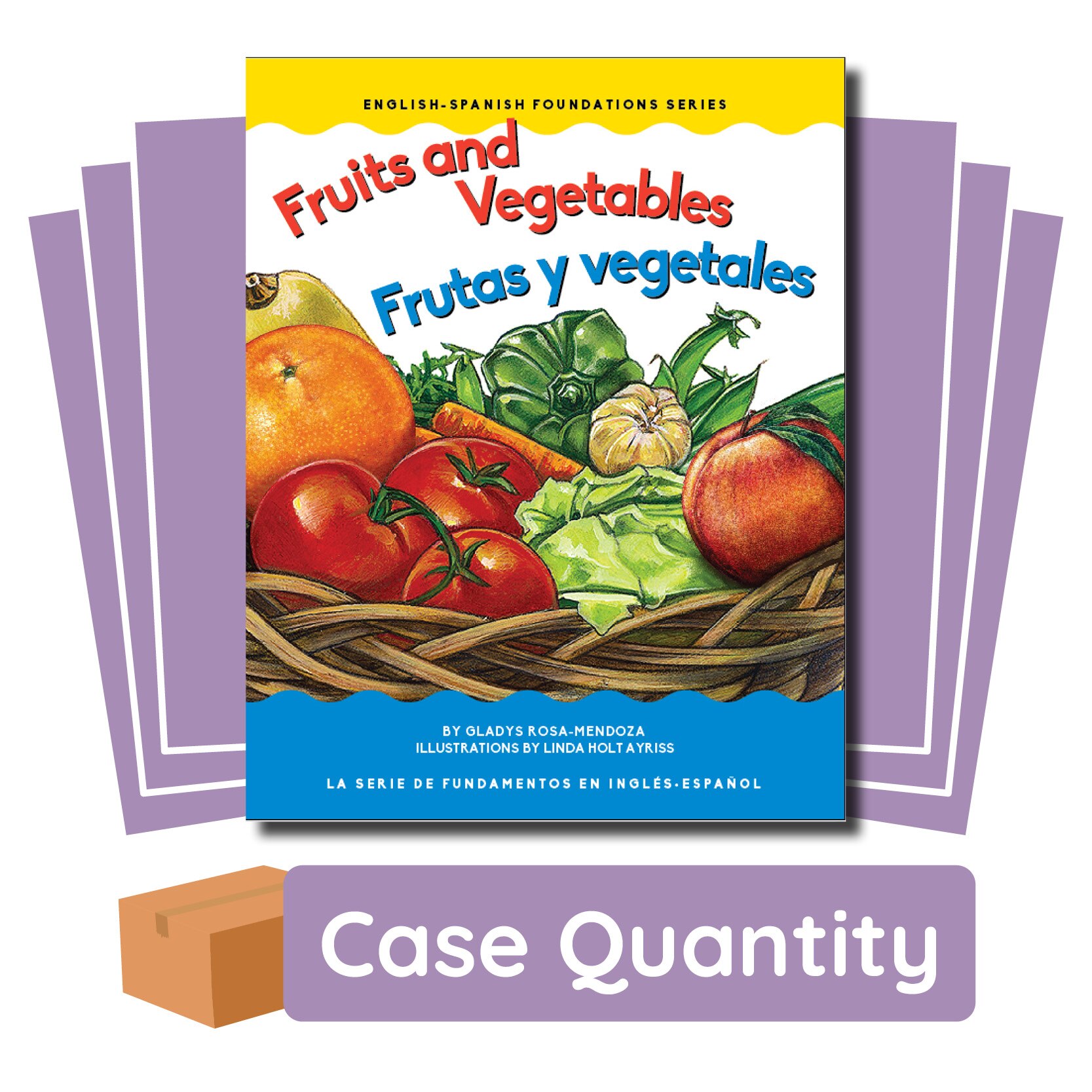 Fruits and Vegetables/Frutas y vegetales (carton of 50)