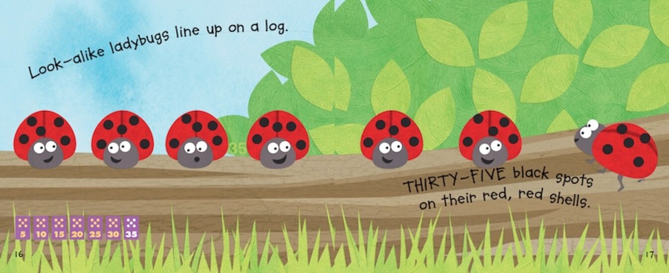 Lots of Ladybugs! Counting by Fives