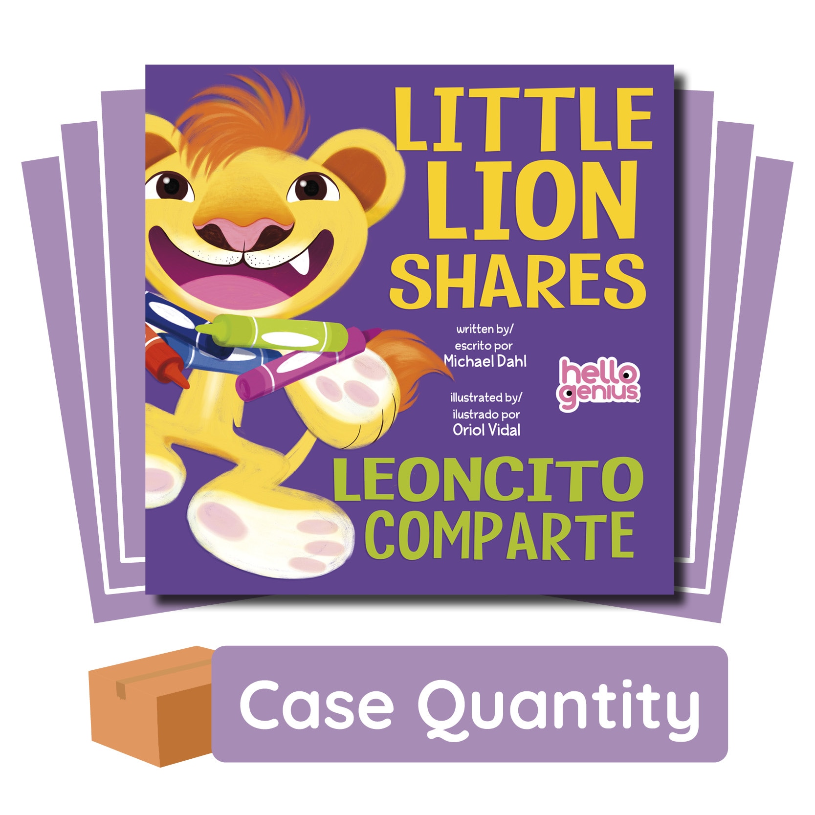 Little Lion Shares / Leóncito Comparta (Spanish-English Bilingual