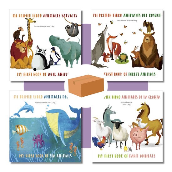 My First Book of Animals Bilingual Collection