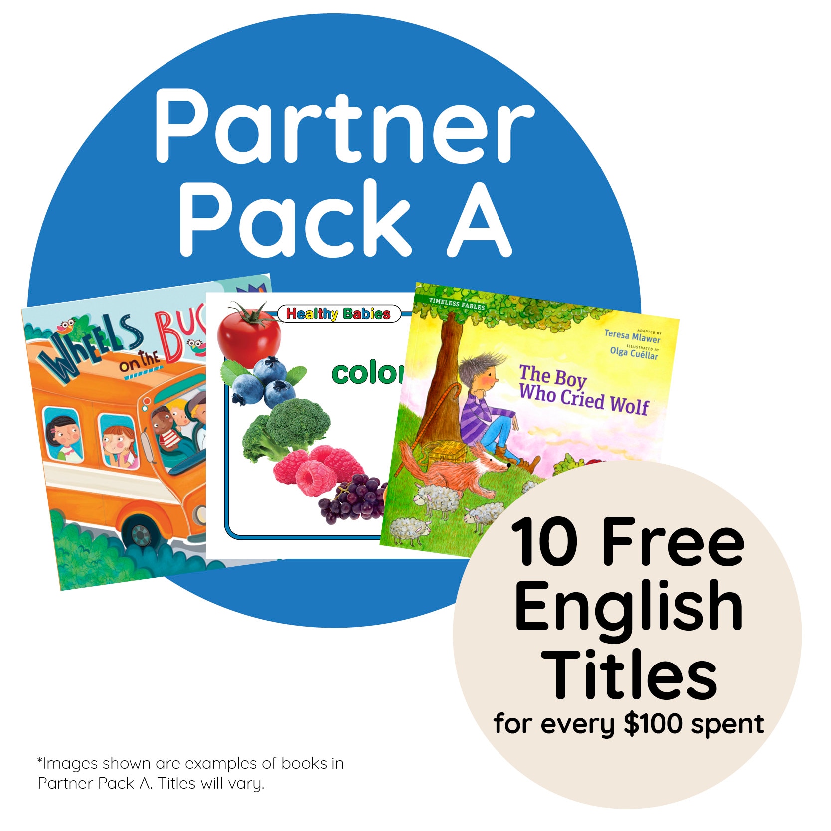Partner Pack A: Books for Ages 0-5